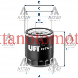 YAĞ FİLTRESİ FORD B MAX / C MAX / GRAND C MAX / ECOSPORT / FIESTA VI / FOCUS III / GALAXY II / MONDEO IV 11= 1.0 FOX YAĞ FİLTRESİ FORD B MAX / C MAX / GRAND C MAX / ECOSPORT / FIESTA VI / FOCUS III / GALAXY II / MONDEO IV 11= 1.0 FOX